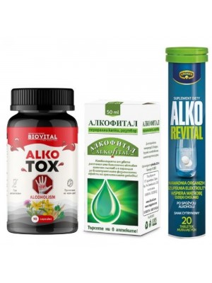 Алкотокс капсули и Алкофитал - потискат жаждата към алкохола