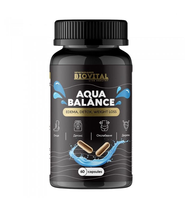 Aqua Balance 1440мг 60 капсули - Отоци, Детокс и Отслабване
