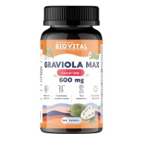 Graviola Max 600мг 100 таблетки - при онкологични заболявания