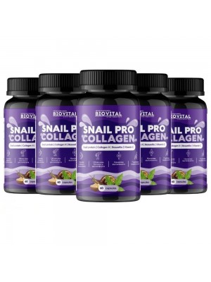 Snail Pro Collagen, 300капс - 3 и 2 Безплатно