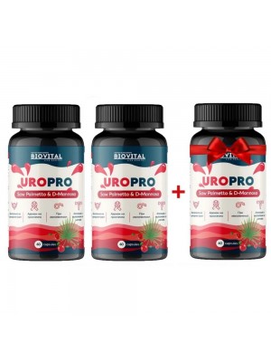 UroPro 2 и 1 ПОДАРЪК за простатата